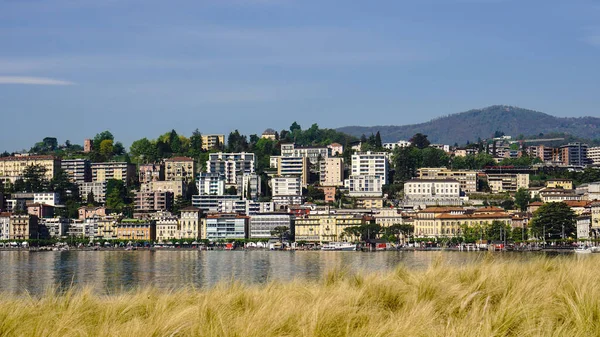 Lugano i Schweiz — Stockfoto