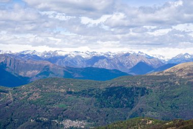  Monte Lema İsviçre görünümünden