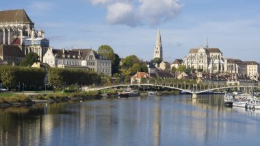 Auxerre Burgundy France clipart