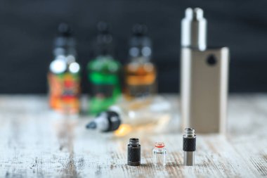 Elektronik sigara mod. Damla ipuçları. Biter.