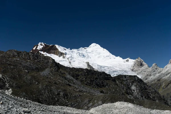 Nevado Chopicalqui Los Andes Perú — Foto de Stock