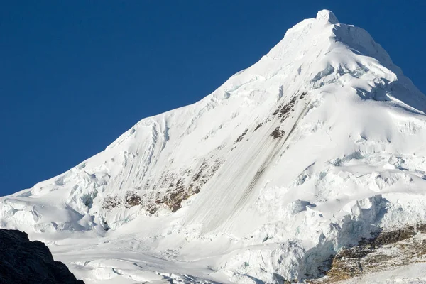 Cara Norte Nevado Tocllaraju Cordillera Blanca Los Andes Perú — Foto de Stock