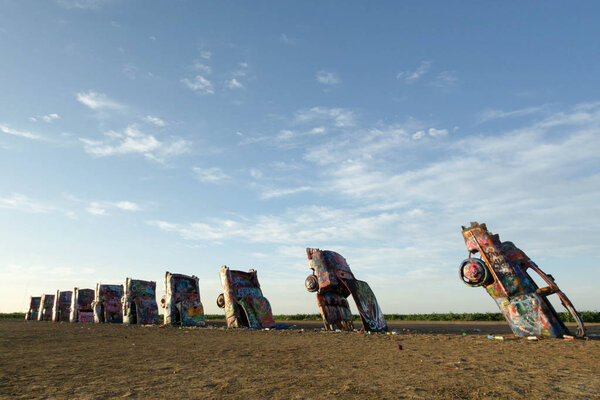 Ранчо Кадиллак в Амарилло, Техас
