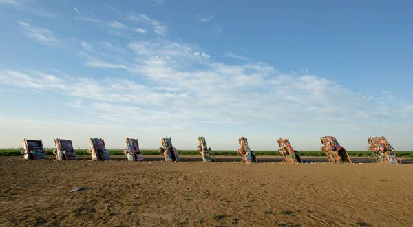 Cadillac Ranch in Amarillo Texas