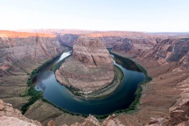 Bend ve Colorado Nehri yakınındaki Kuzey Arizona sayfa horseshoe