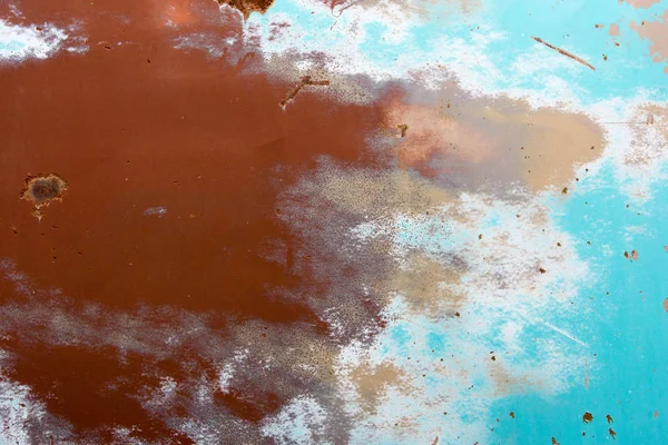 Faded Rusted Abstract Background Metal Chipped Blue Paint Car Door — Stock Photo, Image