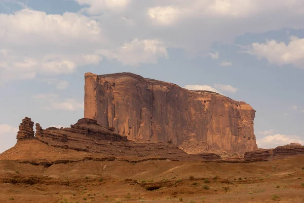 Monument Valley Formations Rocheuses Dans Nord Arizona — Photo