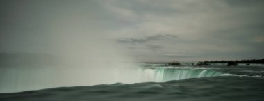Horseshoe Falls Niagara Falls State Park içinde yukarıda Panorama görünüm formu