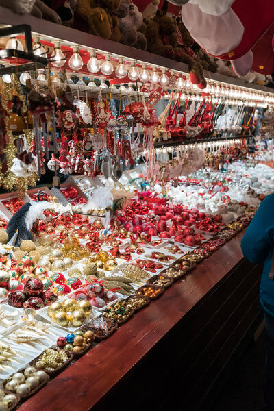 People enjoy visiting and shopping in historic Strasbourg during
