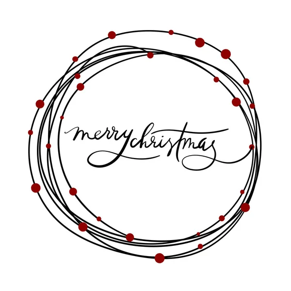 merry christmas el yazı tebrik kartı