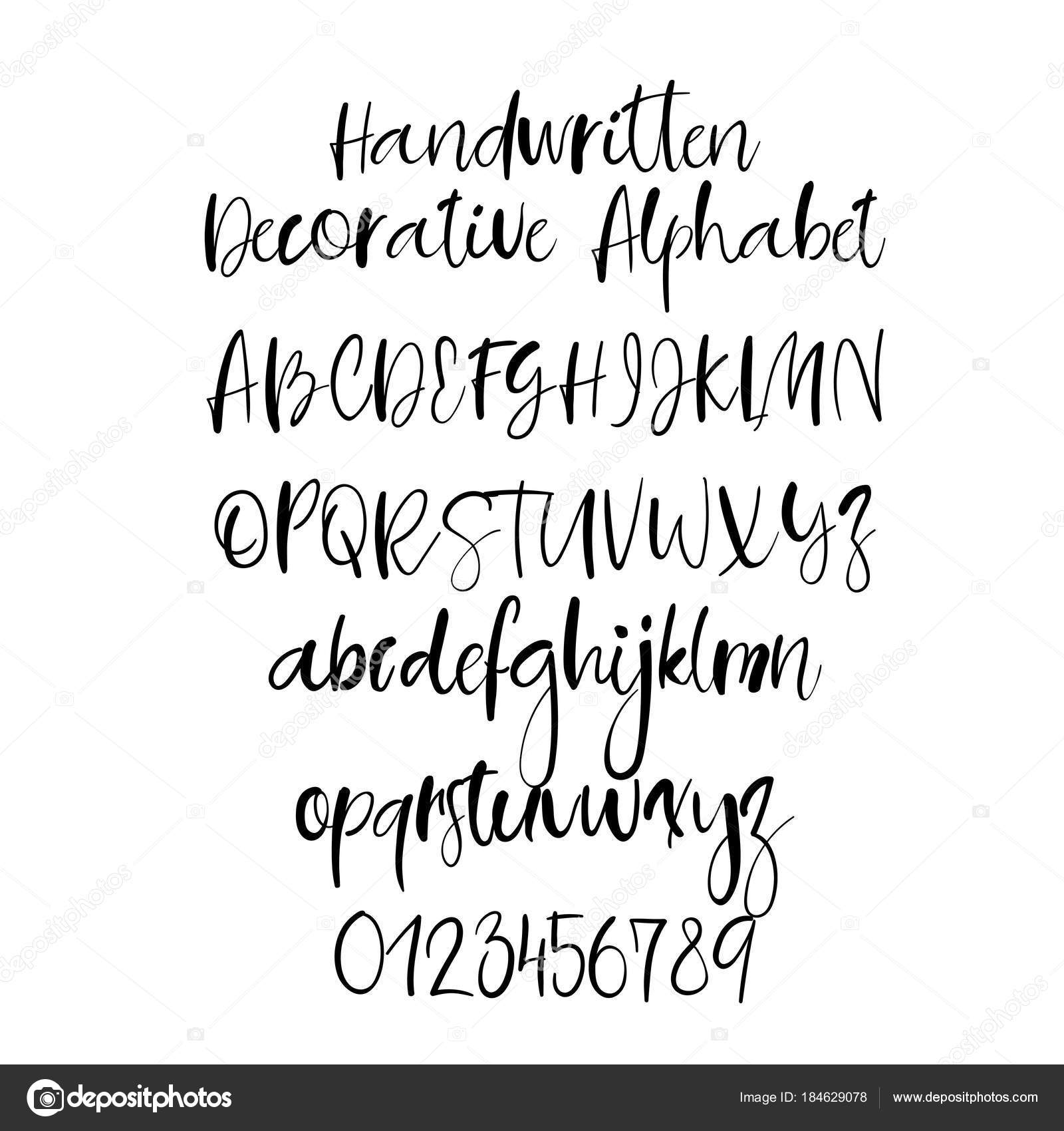 set of hand written lettering about teacher for greeting cards, decoration,  prints and posters. Hand drawn typography design elements Stock Vector  Image & Art - Alamy