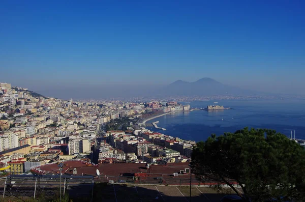 Vista del Golfo de Nápoles, Italia — Foto de Stock