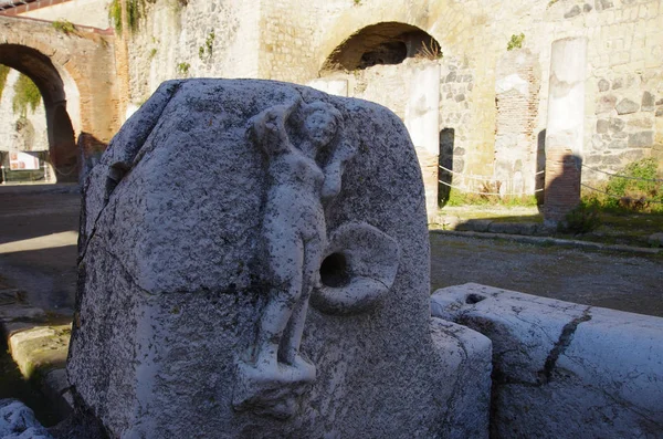 Δείτε τα ερείπια της Ercolano, καταστράφηκε από τον Βεζούβιο. — Φωτογραφία Αρχείου