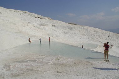 Kalsiyum karbonat su havuzları, Pamukkale, 