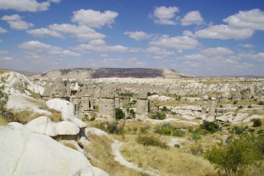 Peri bacaları, Kapadokya'nın tipik jeolojik oluşumlar.