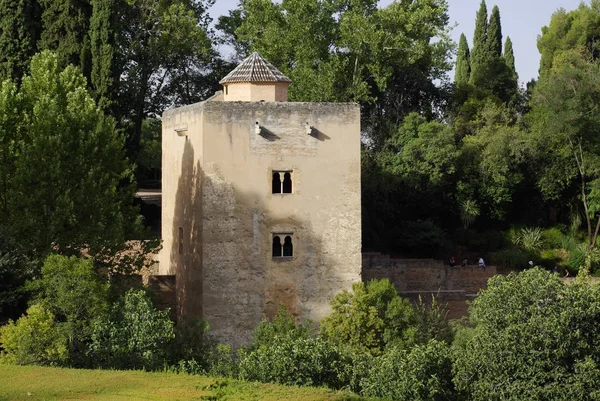Die andalusischen Gärten der Alhambra — Stockfoto