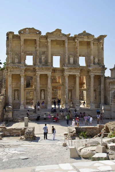 Las ruinas de la ciudad romana de Ephes, en Turquía . —  Fotos de Stock