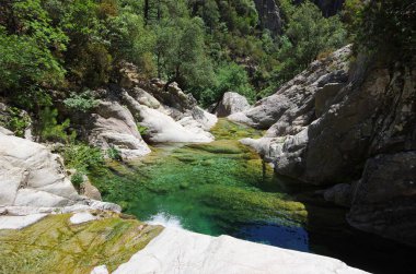 Korsika'da trekking: Purcaraccia Kanyon
