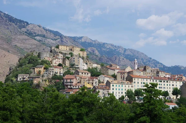 Corte, Corsica Ortaçağ Kalesi.