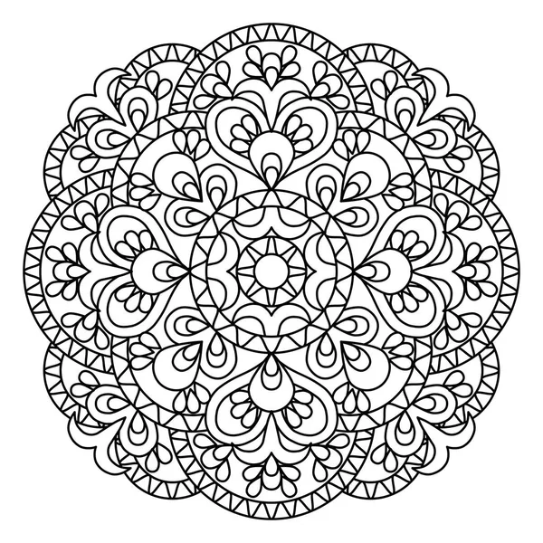 Mandala, Vecttor iillustration.