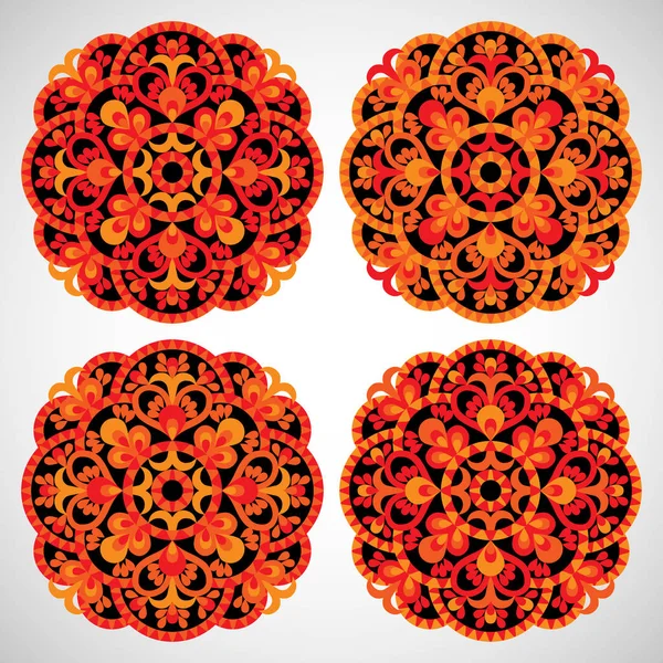 Mandalalar Vecttor iillustration.