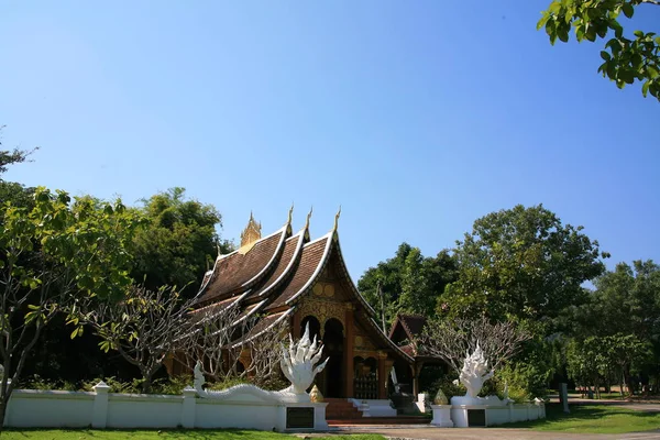 在老挝的古庙宇 — 图库照片