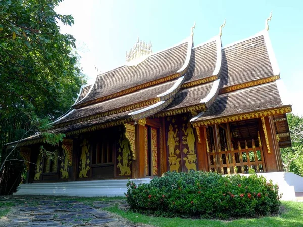Αρχαίος ναός στο Λάος — Φωτογραφία Αρχείου