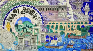 Çizgili fayans Türkiye