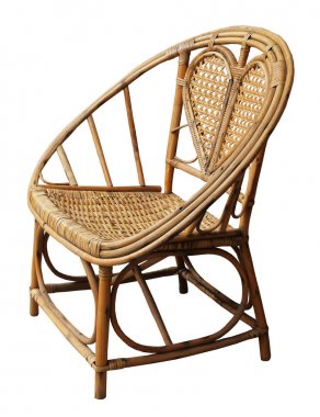 Rattan Koltuk / izole beyaz