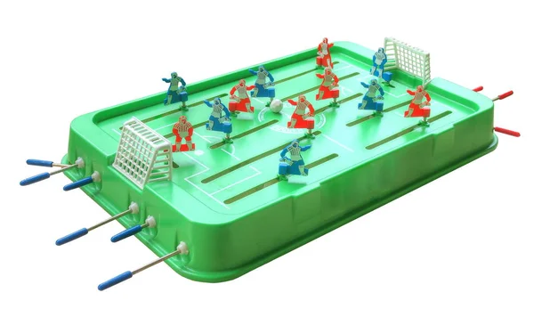 Juguete de fútbol juego: juguete vintage — Foto de Stock
