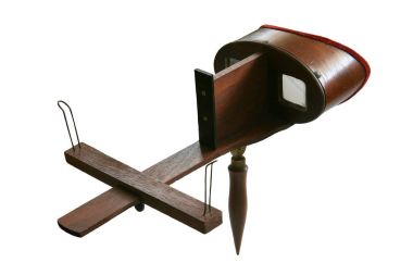 Antika Stereoscope: optik oyuncak 3B görüntüleyici