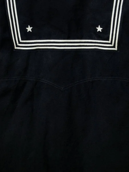 老式美国海军制服 背景衬衫背 — 图库照片