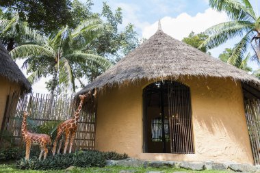 Ev ve Bahçe Kenya / arka plan görüntü Kenya Hut