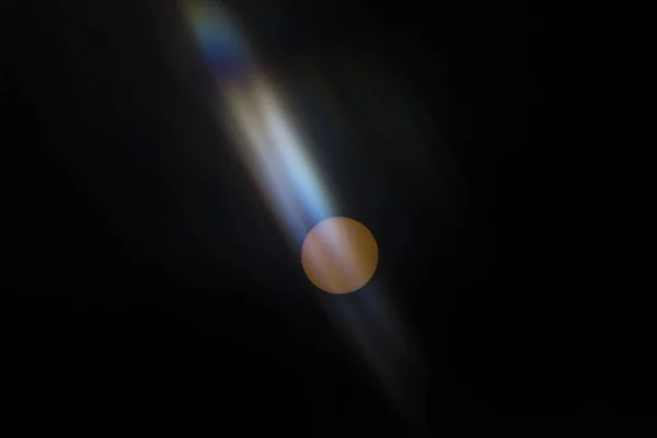 Solen Spektrum Solen Telebilden Solen Tas Genom Ett Ljusskyddande Filter — Stockfoto