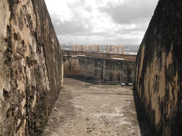 San Felipe del Morro fästning Ett UNESCO: s världsarv — Stockfoto