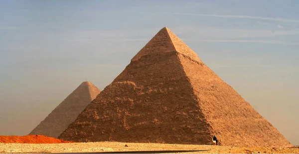 Pyramids Giza Plateau Egypt — Stock Photo, Image