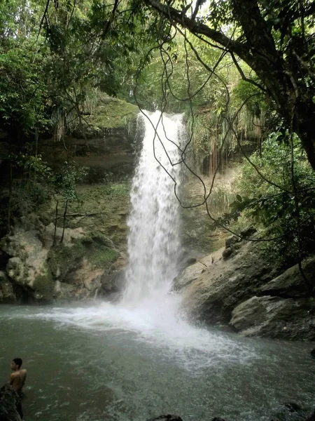Cascade de San Sebastian Puerto Rico Gozalandia Images De Stock Libres De Droits