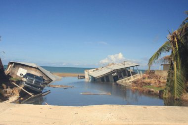 Hurricane Maria yıkım Mayaguez Porto Riko