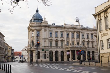Lublin eski şehir sokaklarında