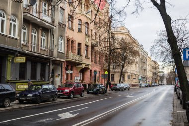 Lublin eski şehir sokaklarında