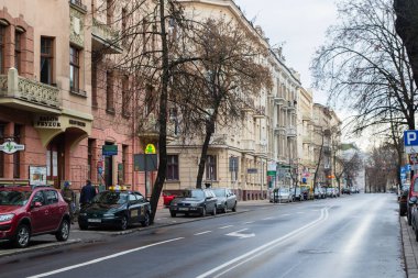 Lublin eski şehir sokaklarında
