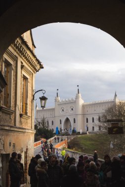 Lublin eski şehir sokaklarında