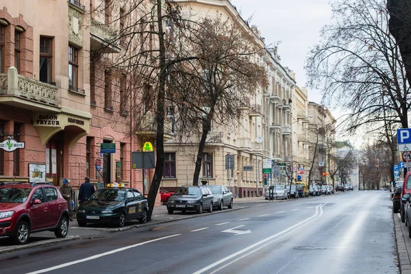 Ruas de Lublin cidade velha — Fotografia de Stock