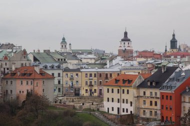 Lublin eski şehir sokaklarında