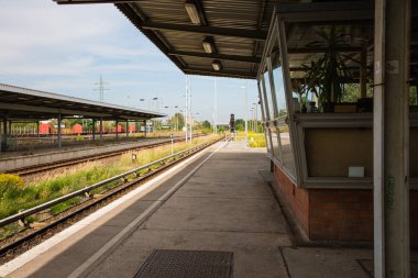 Platform demiryolu İstasyonu, Berlin, Almanya