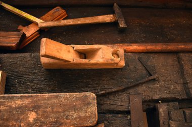 Carpentry workshop tools