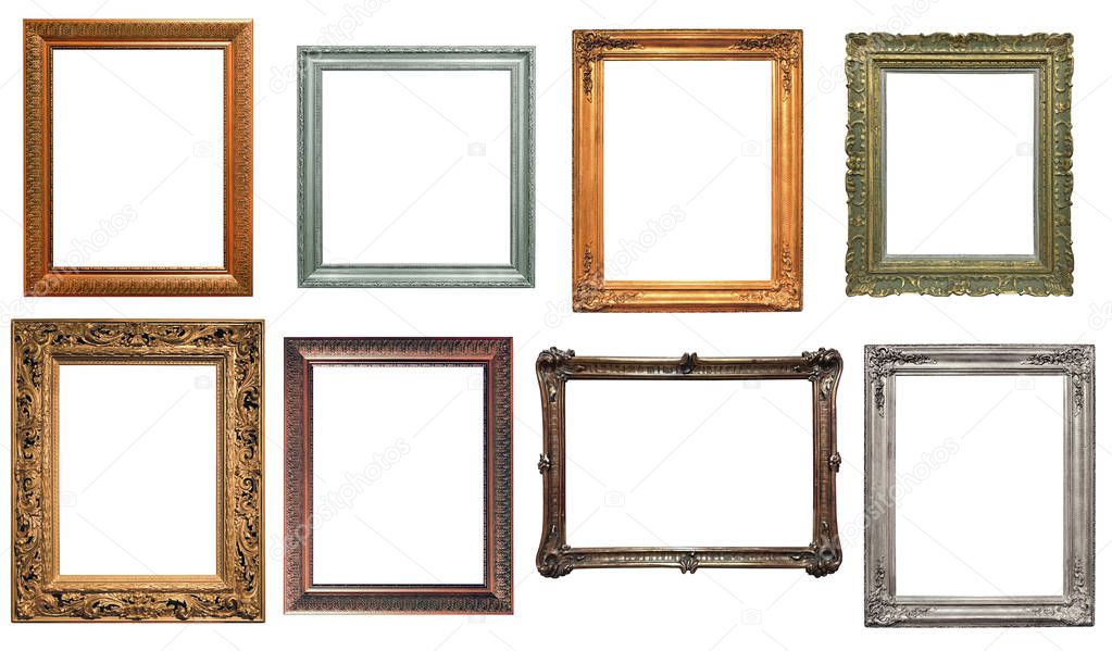 Collection of isolated frames
