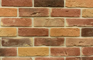 Renkli tuğla duvar arkaplanı