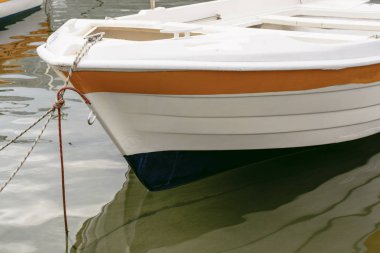 Vintage balıkçı teknesi Harbor