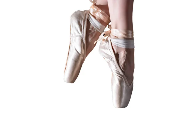 Feet of dancing ballerina Stock Picture